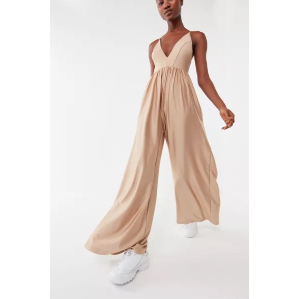 UO Gia Wide Leg Jumpsuit